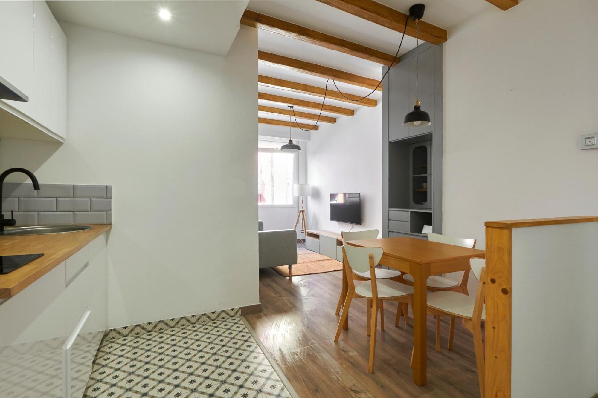 Ol Cute Apartment In Quiet Olivera St Барселона Екстериор снимка