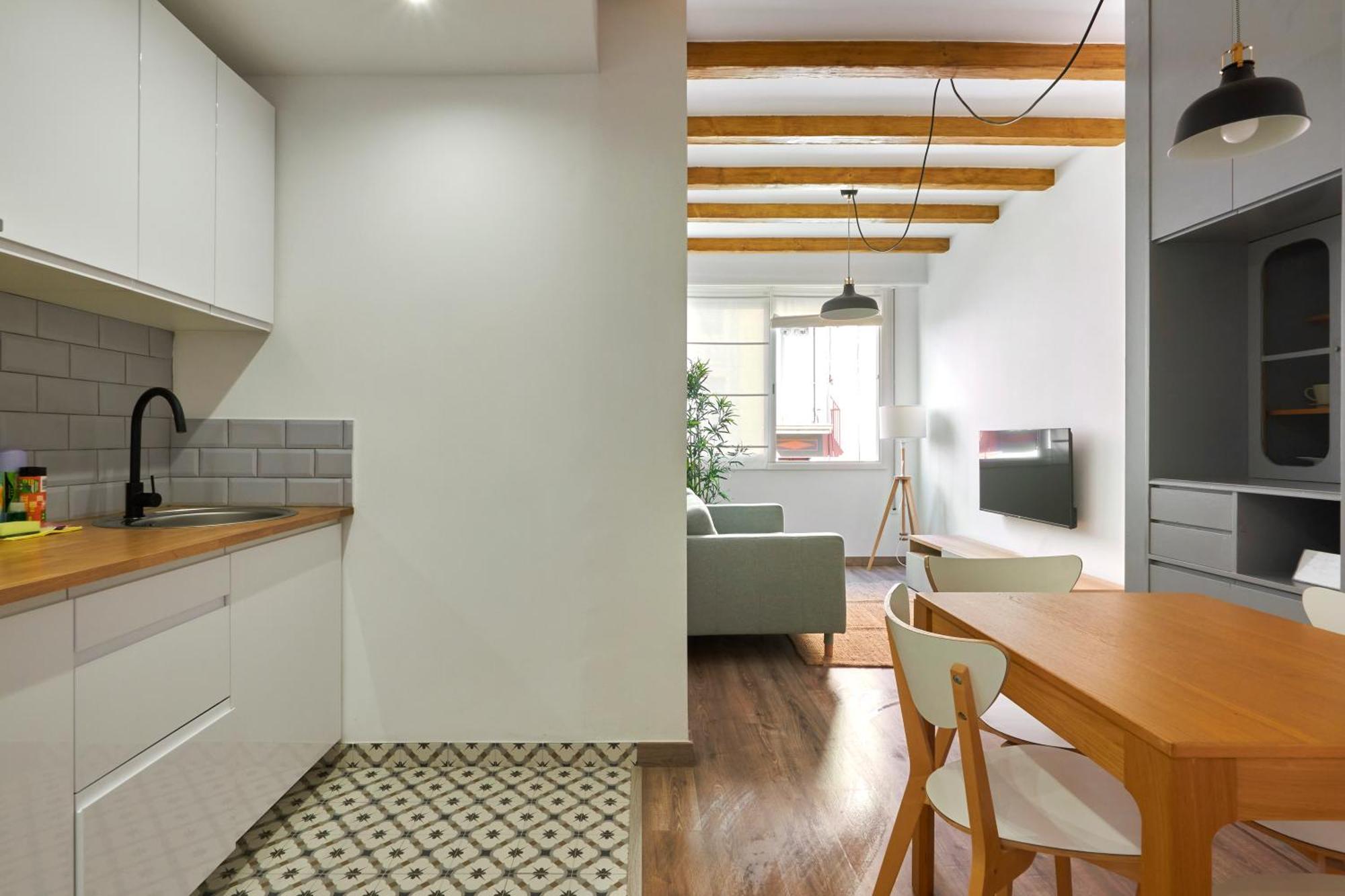 Ol Cute Apartment In Quiet Olivera St Барселона Екстериор снимка